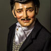 Franklin Mint Clark Gable as Rhett Butler vinyl portrait doll wearing riding outfit