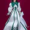 Tonner Scarlett O'Hara doll wearing Franklin Mint Rhett's Promise outfit