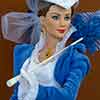 Tonner Scarlett O'Hara Don't Look Back doll with Franklin Mint jewelry, hat, and parasol