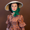 Franklin Mint Scarlett O'Hara in the Battlefield Muslin Dress photo