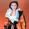 Tonner Scarlett O'Hara in a Doll Fashions by Alana Paisley Robe costume photo