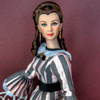 Scarlett O'Hara Tonner doll wearing Franklin Mint Peachtree Street outfit