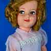 1950s Ideal Shirley Temple 19 inch vinyl doll