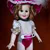 Ideal Shirley Temple Glad Rags To Riches 1984 17 inch vinyl doll