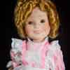 Shirley Temple Ideal America's Sweetheart porcelain doll, 1982