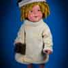 Shirley Temple 20 inch composition doll wearing Bright Eyes outfit