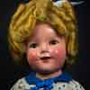 Shirley Temple Captain January 18 inch composition doll