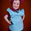 6 inch Danbury Mint Shirley Temple porcelain Just Around the Corner doll