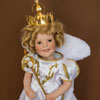 Danbury Mint Shirley Temple 75th Anniversary Doll wearing Little Princess outfit