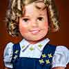 Shirley Temple Little Miss Broadway Danbury Mint dress up outfit on 1972 17 inch vinyl doll