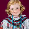Shirley Temple Danbury Mint Peacemaker doll by Elke Hutchens