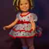 Shirley Temple Stand Up And Cheer Ideal vinyl 17 inch doll 1972