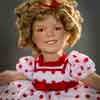 Shirley Temple Stand Up And Cheer Danbury Mint Commemorative 14 inch porcelain doll