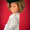 Shirley Temple 1972 Ideal vinyl doll wearing Danbury Mint Wee Willie Winkie outfit
