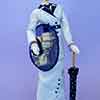 Franklin Mint Titanic vinyl doll outfit modeled by Gene Marshall photo