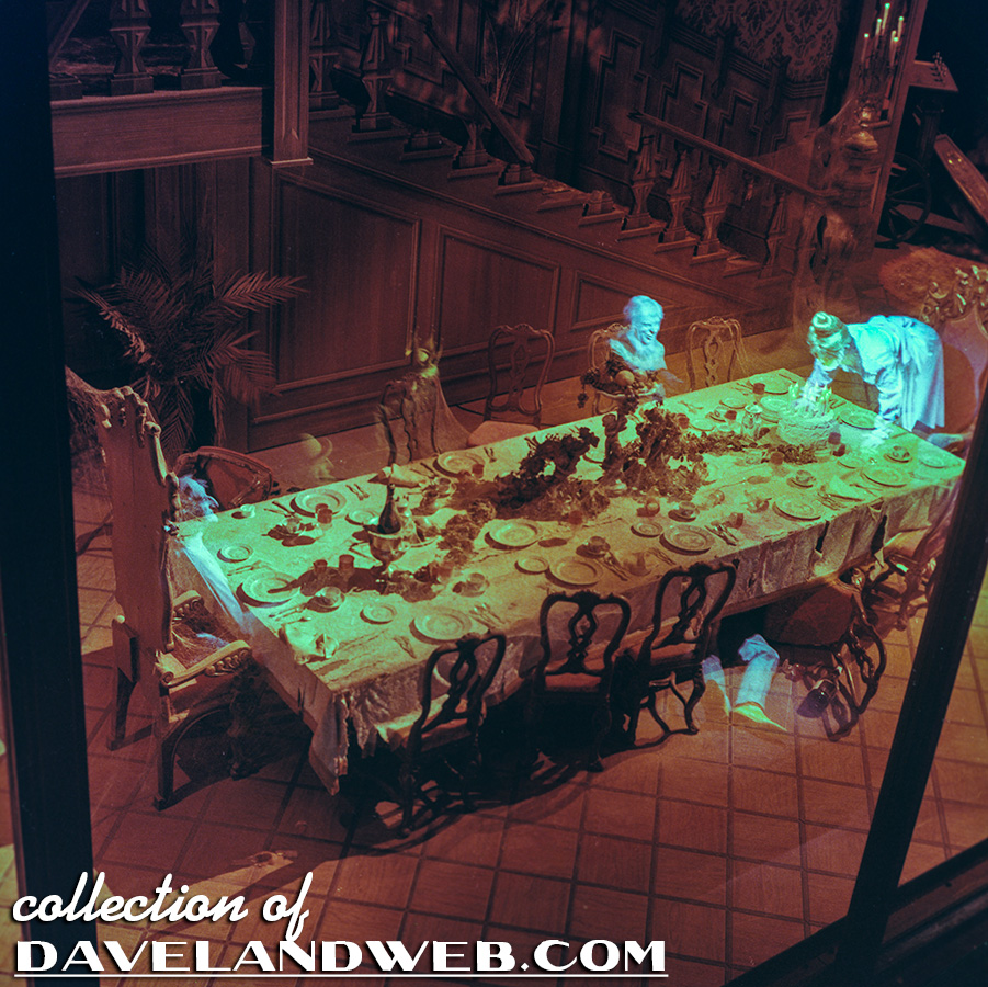 haunted house dining room