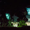 Grim Grinning Ghosts Singing Statues in the Graveyard  January 2013