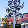 Carneys Restaurant, Sunset Boulevard, December 2024