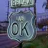 Relax UR OK neon sign, Santa Monica Boulevard, December 2024