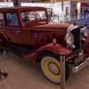 John Dillinger automobile on display Indianapolis Airport March 2014