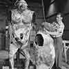 Disneyland Jungle Cruise Gorilla construction, 1957
