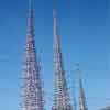 Watts Tower in Los Angeles September 1958