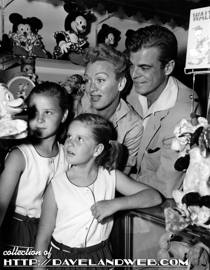 Davelandblog: Disneyland Opening Day: Eve Arden