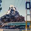 Disneyland Matterhorn construction photo
