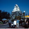 Disneyland Matterhorn photo, January 1960