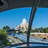 View of Disneyland from the Monorail cone, October 2009