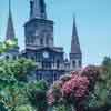 Jackson Square in New Orleans, 1950s photo