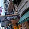 Algonquin Hotel in New York City, October 2022