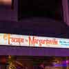 'Escape to Margaritaville' marquee at Marquis Theatre in NYC, June 2018