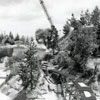 Construction of Nature's Wonderland attraction April 1960