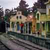 Disneyland Mine Train attraction photo, May 1963