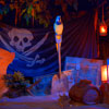 Exit of the Pirates of the Caribbean attraction at Disneyland, May 2012