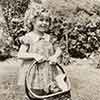 20th Century-Fox publicity shot, Shirley Temple with a dog, 1935