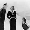 James Dunn, Claire Trevor, and Shirley Temple in Baby Take A Bow, 1934