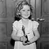 Shirley Temple at the Oscars dinner in the Biltmore bowl, February 27, 1935