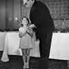 Shirley Temple and Irvin S. Cobb at the Oscars dinner in the Biltmore bowl, February 27, 1935