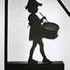 Shirley Temple silhouette at Fox, 1934