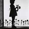 Shirley Temple silhouette at Fox, 1934