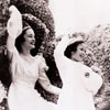 Rose Queen Barbara Virginia Dougall and Shirley Temple, Tournament of Roses Parade, January 2, 1939