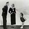 James Dunn, Claire Trevor, and Shirley Temple, Baby Take a Bow, 1934