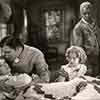 Karen Morley, John Boles, Shirley Temple, and Bill Robinson, The Littlest Rebel, 1935