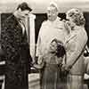 Robert Young, Shirley Temple, Robert Greig, and Alice Faye, Stowaway, 1936