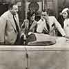 Eugene Pallette, Jayne Regan, Robert Young, and Astrid Allwyn, Stowaway, 1936