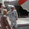 Space people in Tomorrowland 1950s