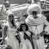 Disneyland Tomorrowland Spacegirl and Spaceman, 1960s