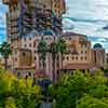 Disney California Adventure Tower of Terror exterior December 2015